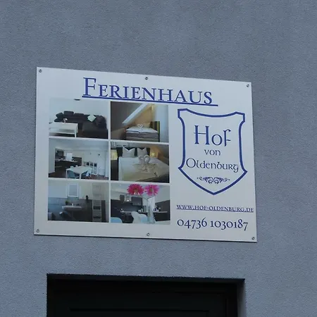 Ferienhaeuser Hof Von Oldenburg Casa vacanze Butjadingen